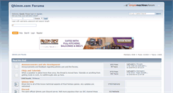 Desktop Screenshot of forums.qhimm.com